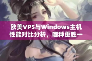 欧美VPS与Windows主机性能对比分析，哪种更胜一筹