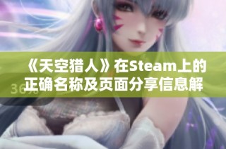 《天空猎人》在Steam上的正确名称及页面分享信息解析