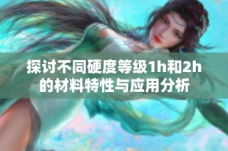 探讨不同硬度等级1h和2h的材料特性与应用分析