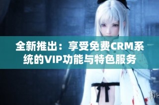 全新推出：享受免费CRM系统的VIP功能与特色服务