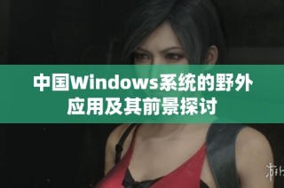 中国Windows系统的野外应用及其前景探讨