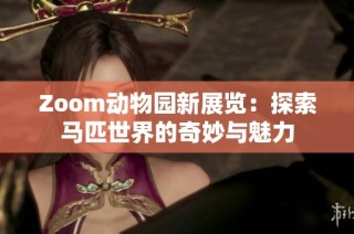 Zoom动物园新展览：探索马匹世界的奇妙与魅力