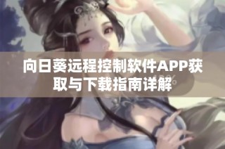 向日葵远程控制软件APP获取与下载指南详解