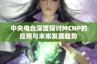 中央电台深度探讨MCNP的应用与未来发展趋势