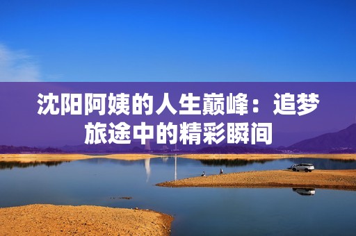 沈阳阿姨的人生巅峰：追梦旅途中的精彩瞬间