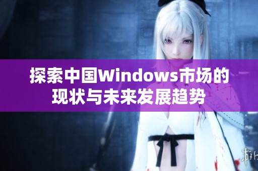 探索中国Windows市场的现状与未来发展趋势