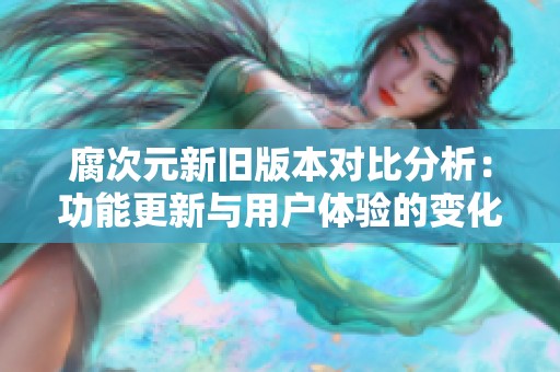 腐次元新旧版本对比分析：功能更新与用户体验的变化