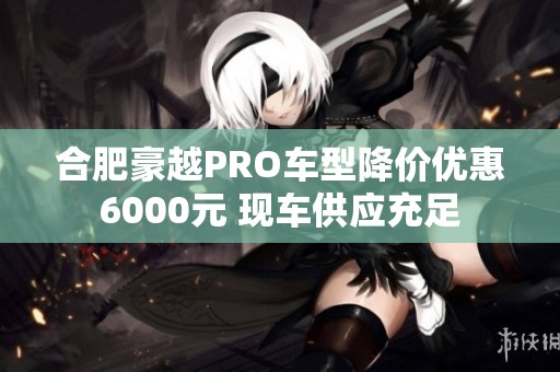 合肥豪越PRO车型降价优惠6000元 现车供应充足